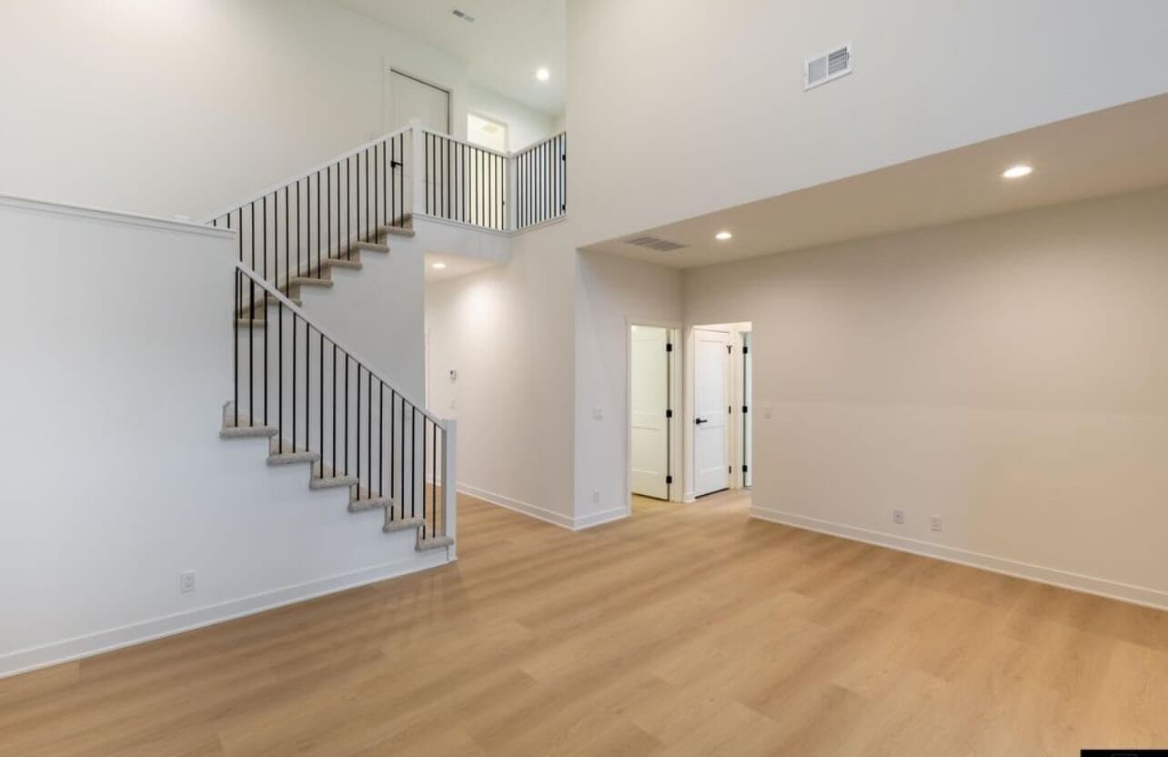 White Birch Signature LVP flooring by Case Floors in a light, airy room